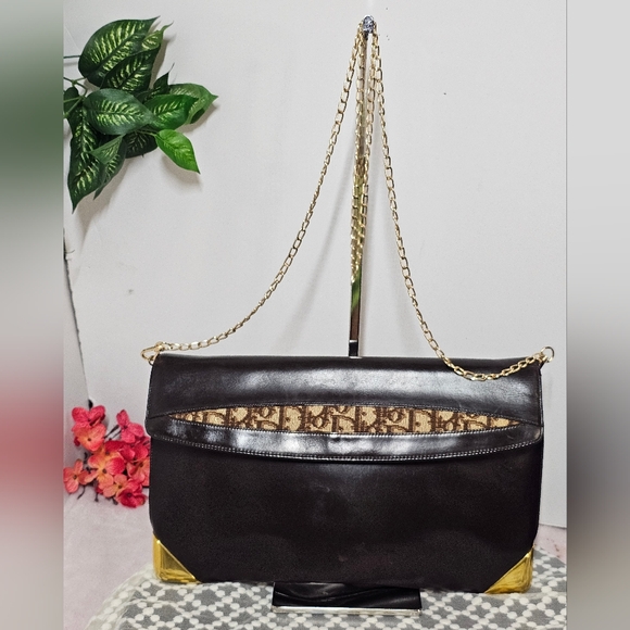 Christian Dior Leather Clutch Converted to Cross… - Picture 4 of 16